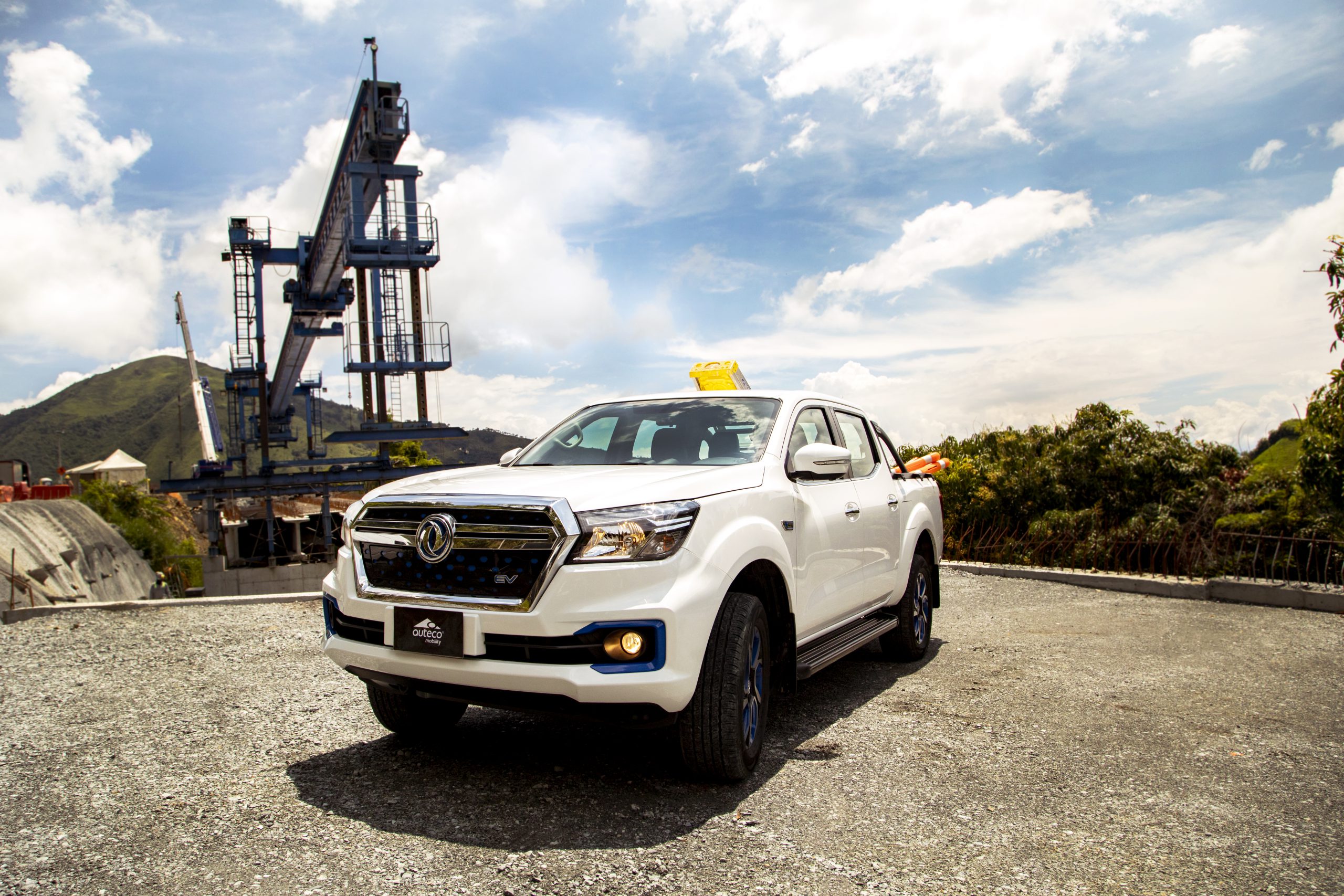 Llega a Colombia la primera camioneta Pick up 100% eléctrica con el respaldo de Auteco Mobility