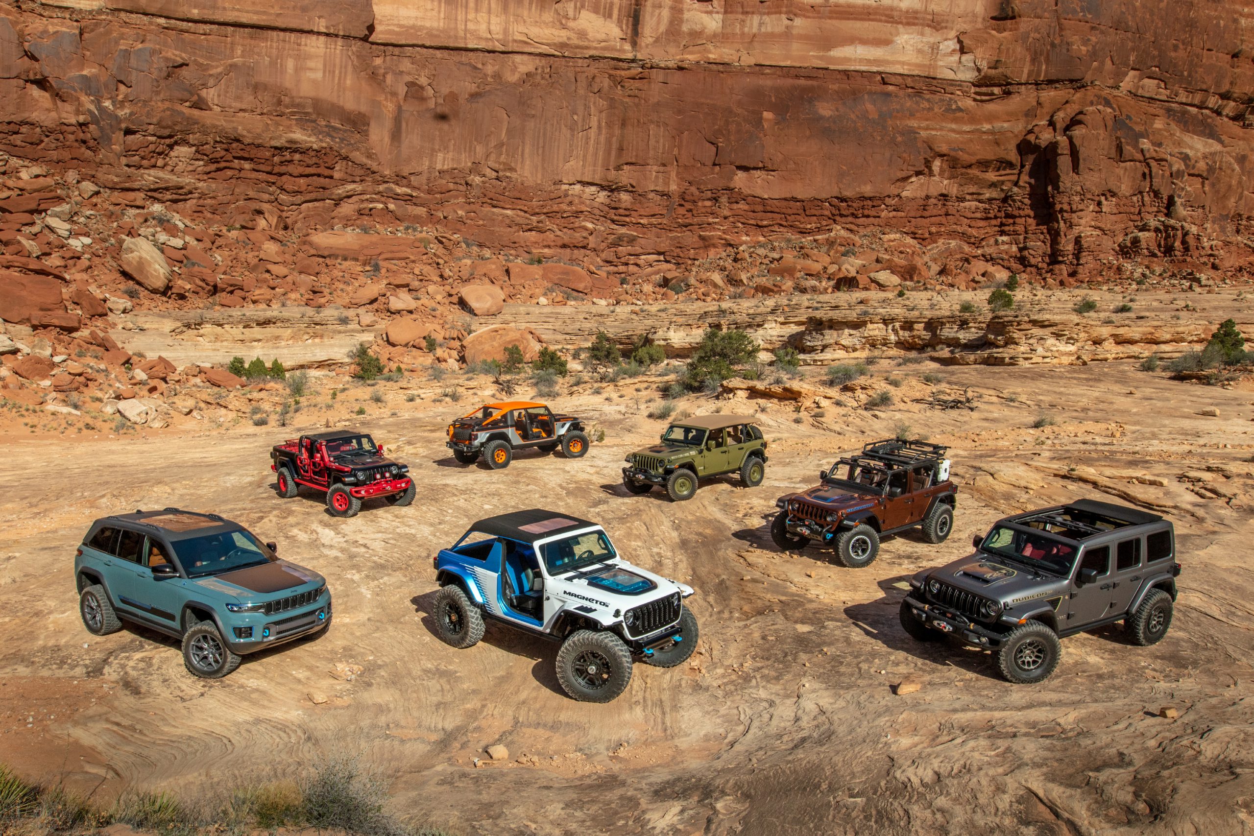Jeep® y Jeep Performance Parts rumbo al 56° Easter Jeep Safari en Moab con nuevos conceptos más grandes, rápidos y ecológicos
