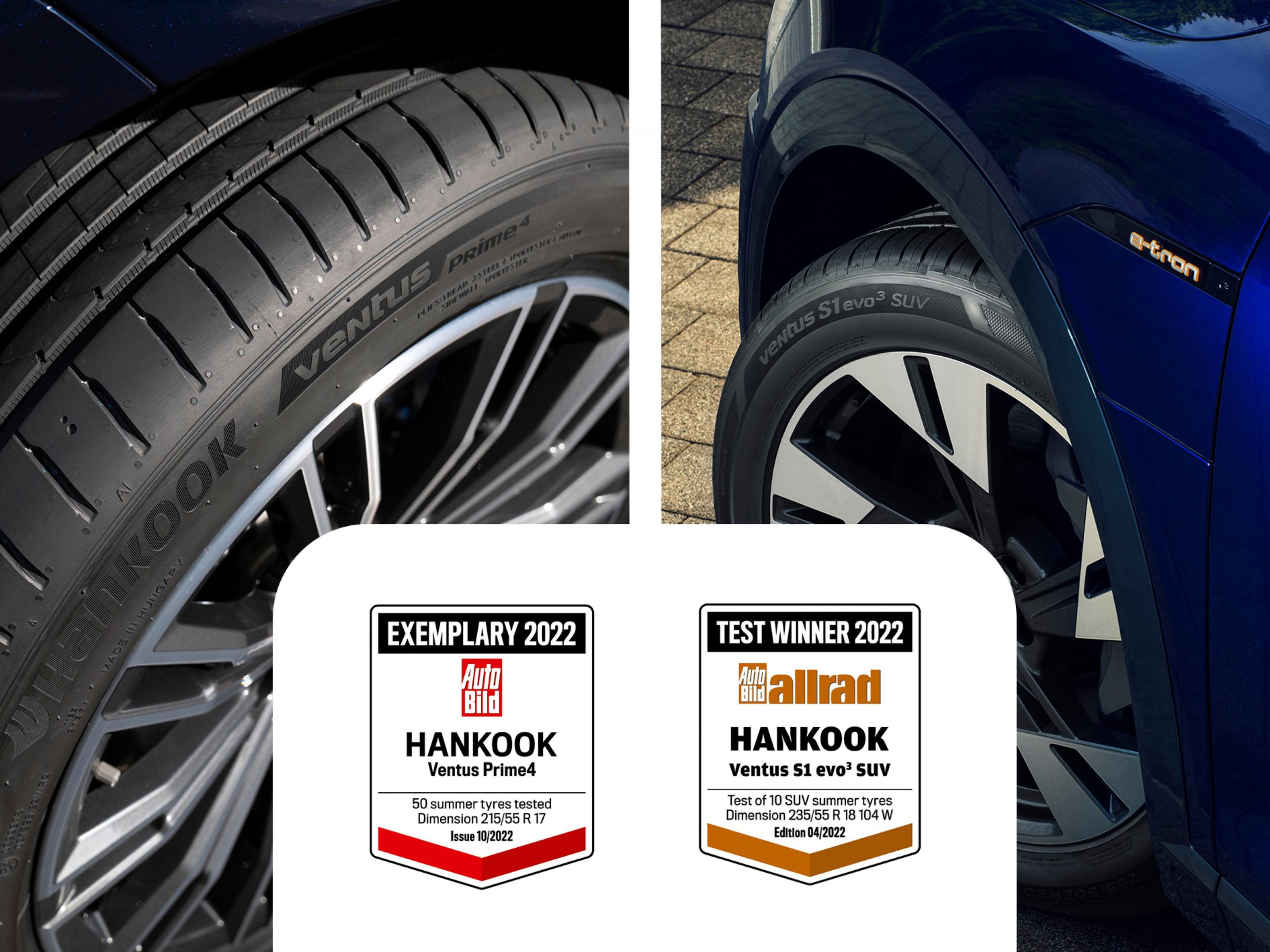 Las llantas Hankook convencen en las pruebas de llantas de verano realizadas por conocidos medios independientes del sector del automóvil.