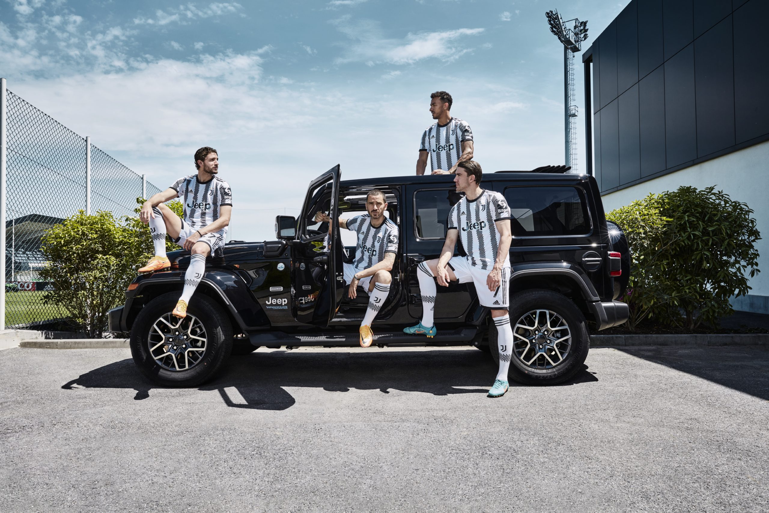 La marca Jeep® patrocina la gira de verano en EE. UU. de Juventus por en Dallas, Las Vegas y Los Ángeles