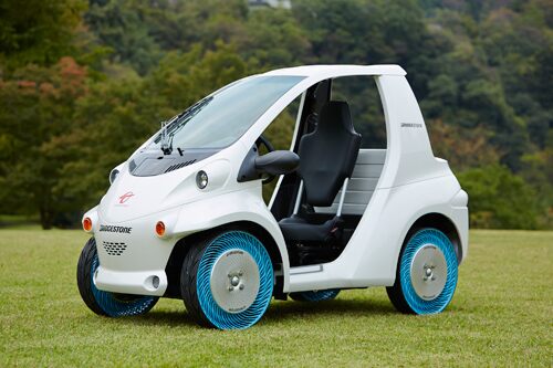 Llantas sin aire de Bridgestone, concepto que apuesta por la movilidad del futuro