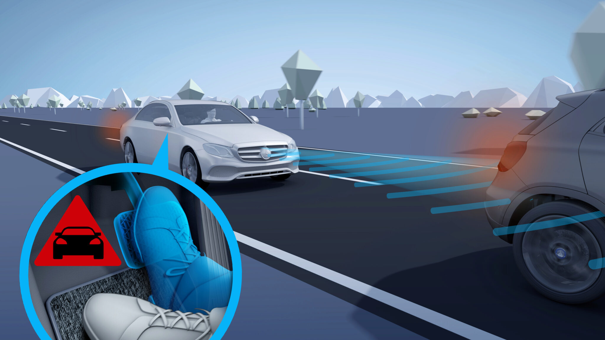 Mercedes-Benz: la marca Luxury destacada por tener los mejores elementos de seguridad cuenta con el Asistente de Frenado Activo en toda la gama de sus vehículos