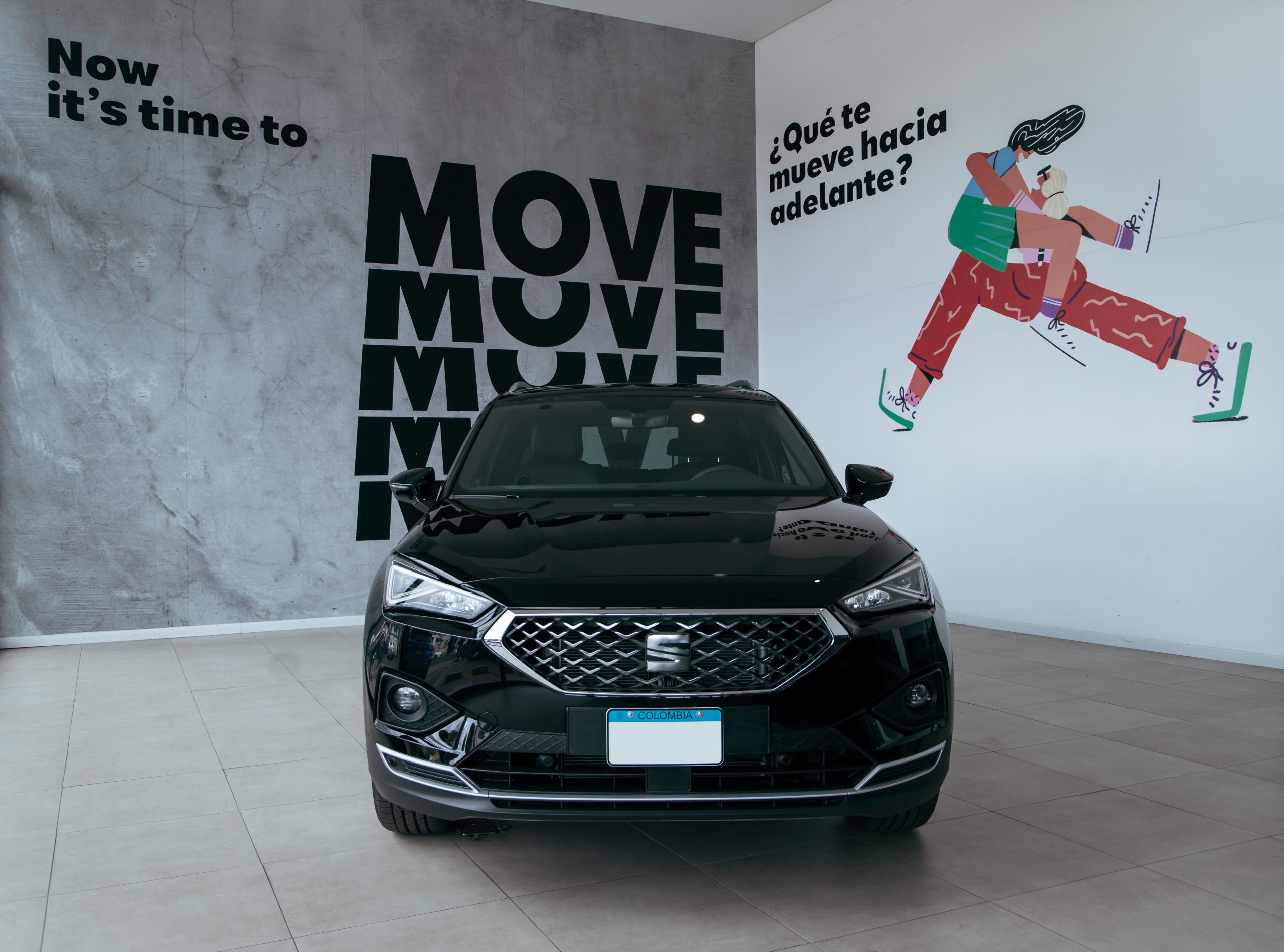 SEAT Tarraco, el vehículo de la Embajada de España en Colombia