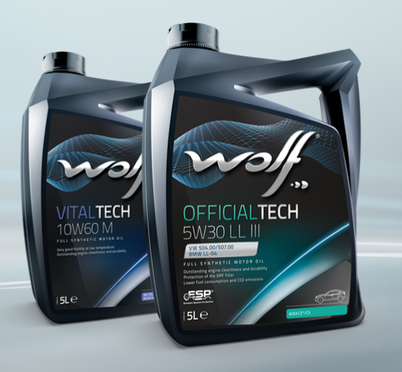 Los motores modernos requieren lubricantes modernos: WOLF