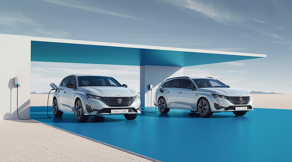 Nuevos PEUGEOT e-308 y e-308 SW: las dos carrocerías del 308 con versiones 100% eléctricas
