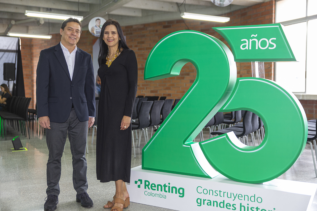 Renting Colombia celebra 25 años transformando la movilidad del país
