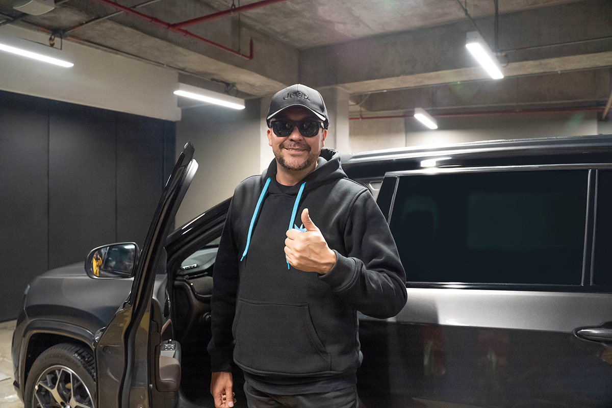 La nueva aventura de Andrés Cepeda es a bordo de un Jeep® Commander