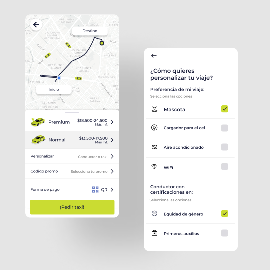 Viajar en taxi con mascotas ahora es más sencillo