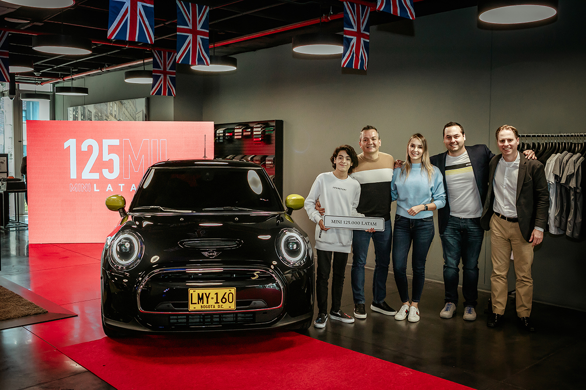 En Colombia se vendió el MINI 125 MIL de latinoamérica