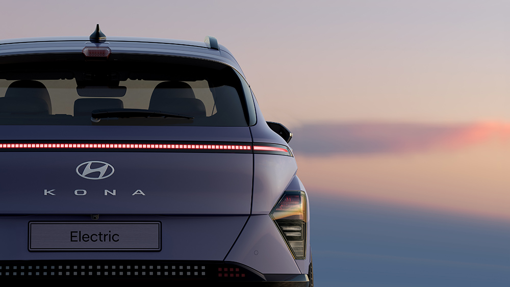 El nuevo Hyundai KONA tiene un diseño más atrevido, más dinámico y orientado al vehículo eléctrico, con un estilo único en toda la gama de propulsores