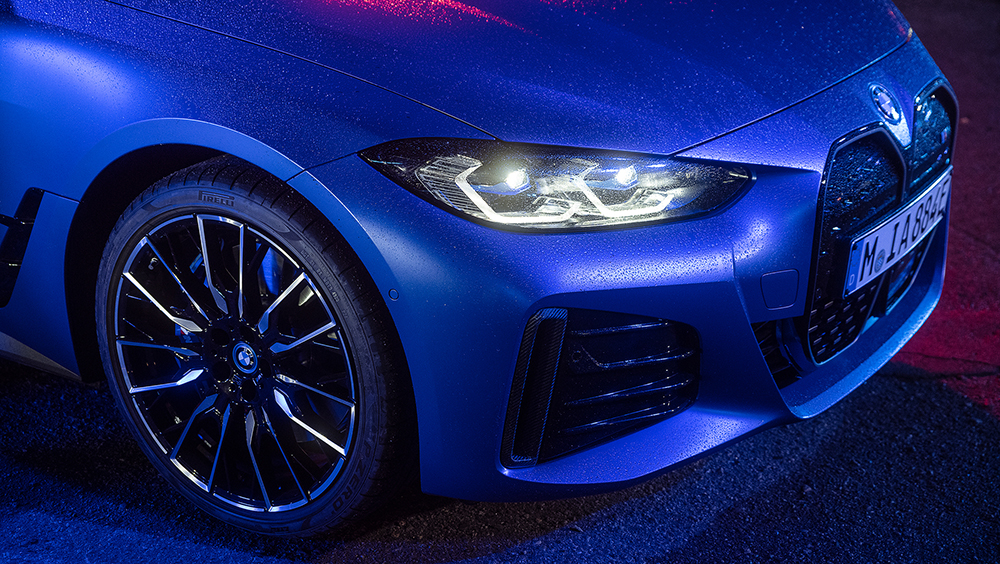 BMW i4 M50: el primer vehículo eléctrico BMW M equipado con Pirelli P Zero Elect